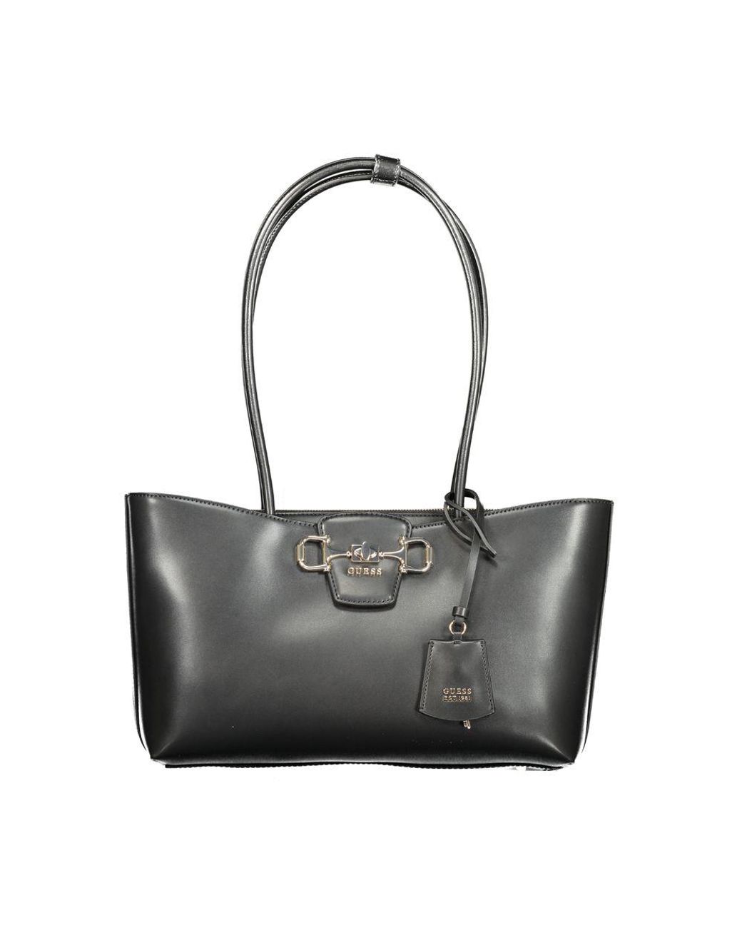 Guess Black Nero Poliuretano Woman Handbag