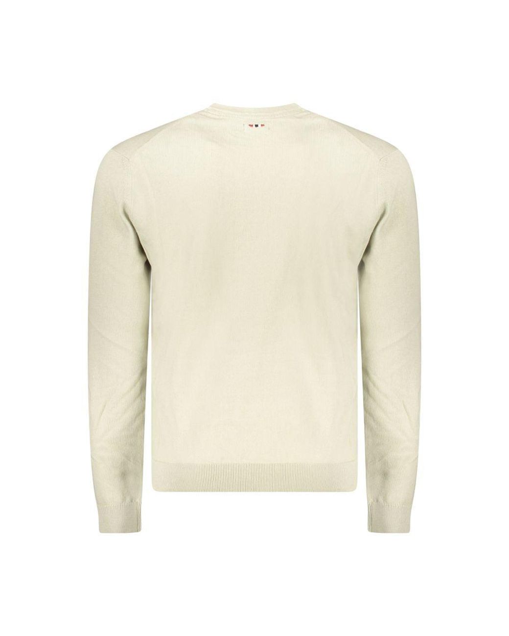 Napapijri Natural Cotton Sweater for men