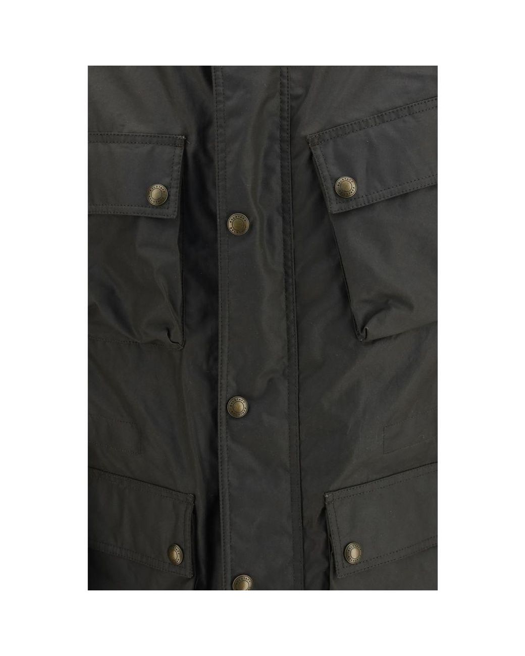 Belstaff Black Bicolor Cotton Full for men
