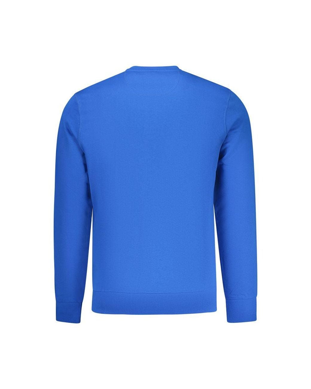 North Sails Blue Cotton Mens Sweatshirt for men