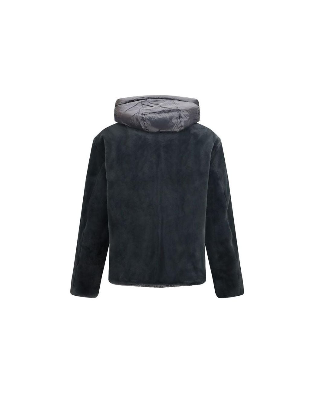 Moose Knuckles Gray Nylon Shell Jacket for men