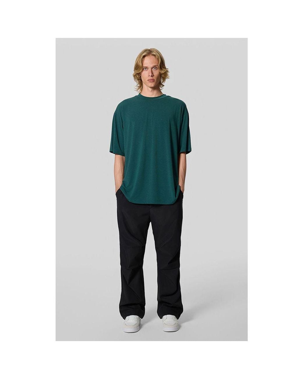 Champion Black Polyester Pants for men