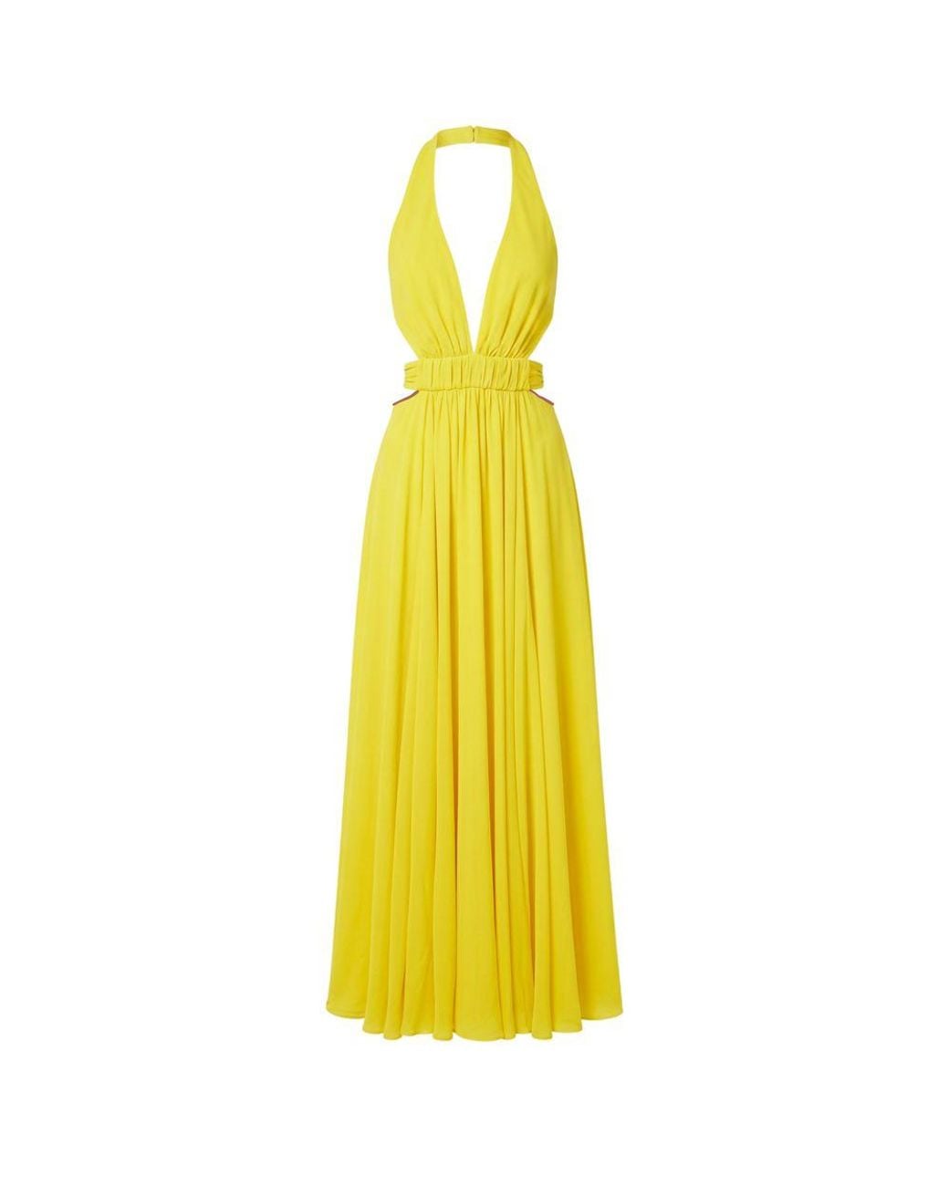 Trussardi Yellow Viscose Dress