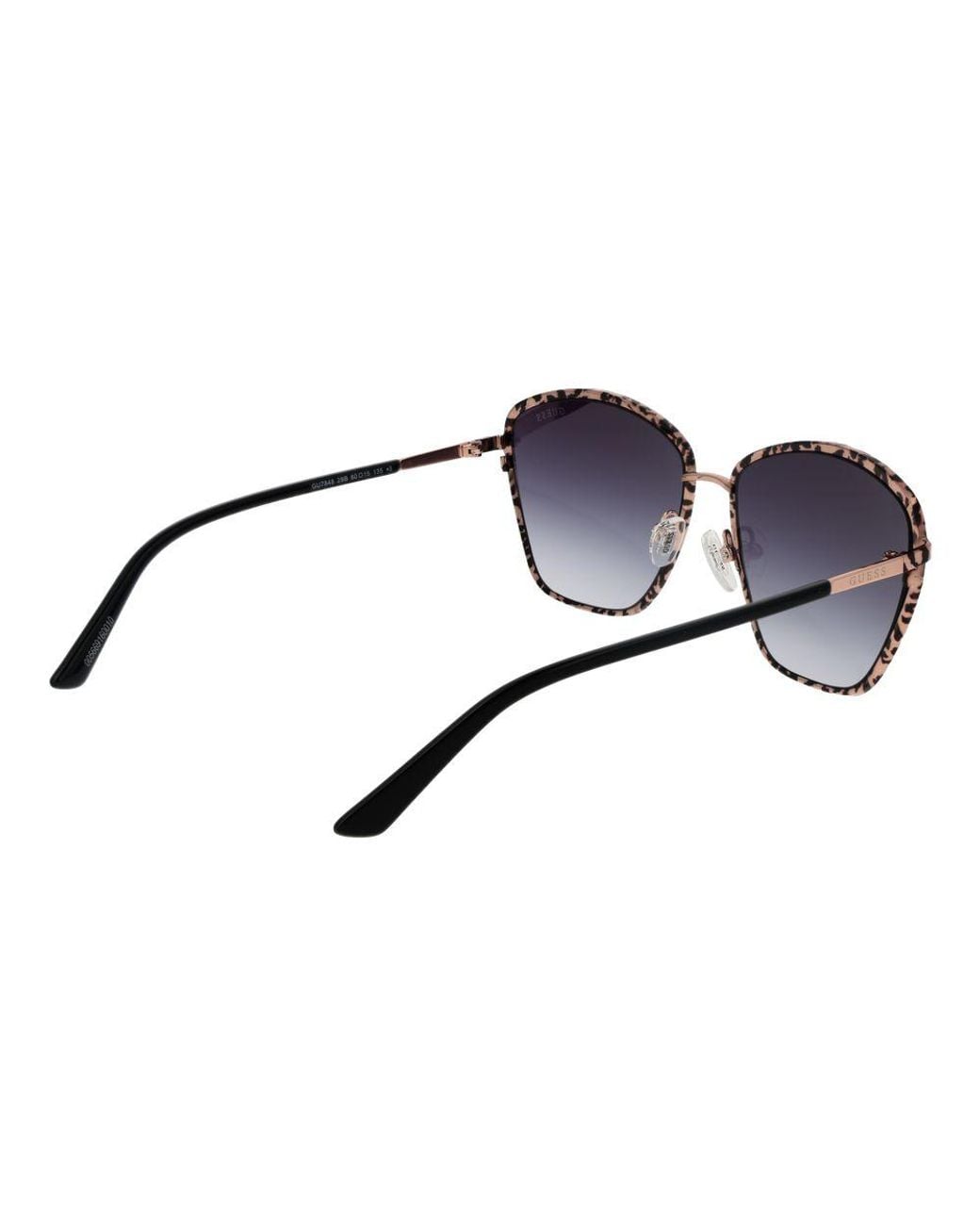 Guess Blue Rose Gold Metal Sunglasses