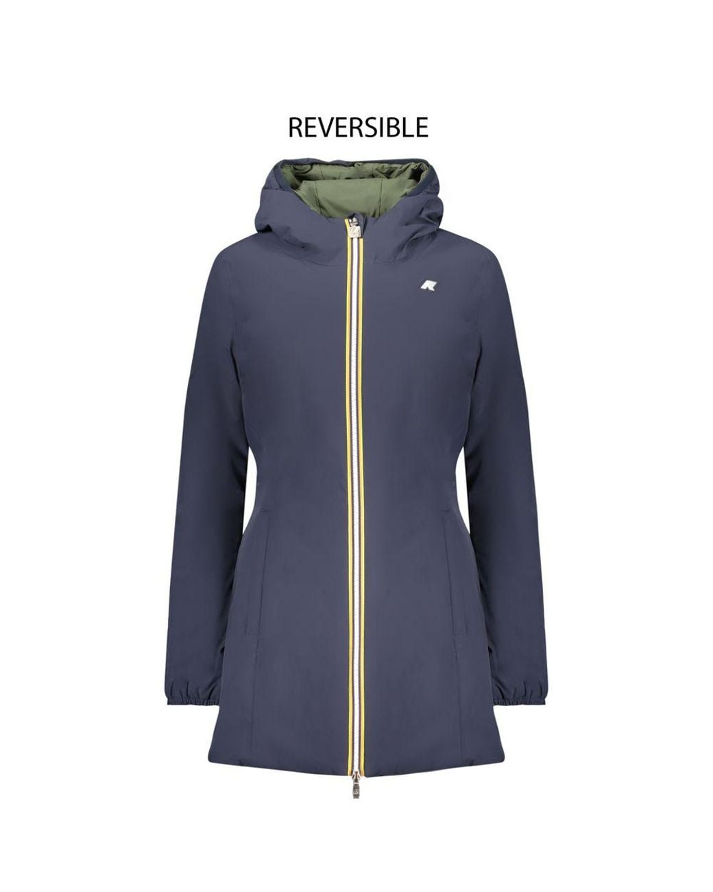 K-Way Blue Nylon 's Jacket - S