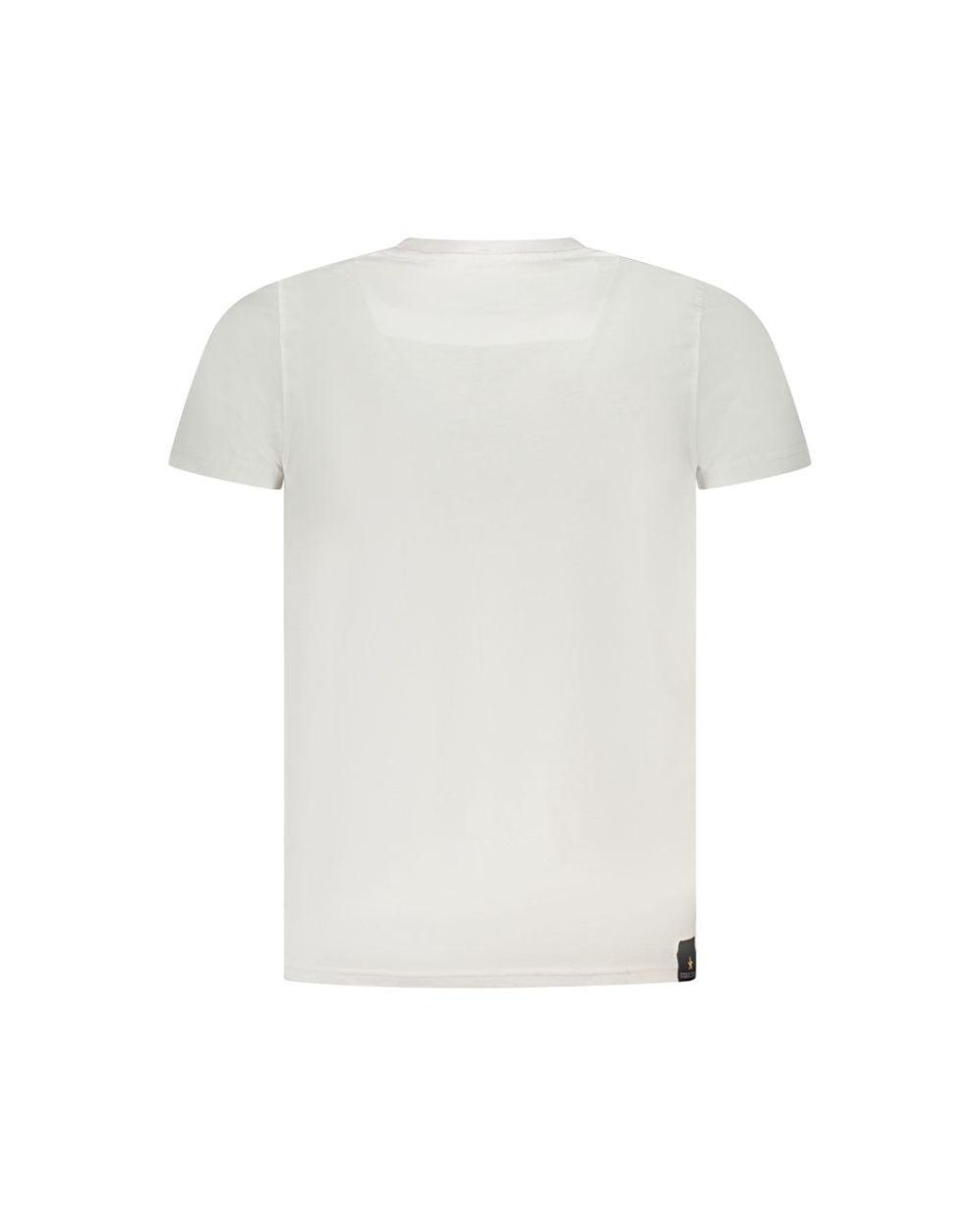 Accademia Militare White Cotton T-Shirt for men