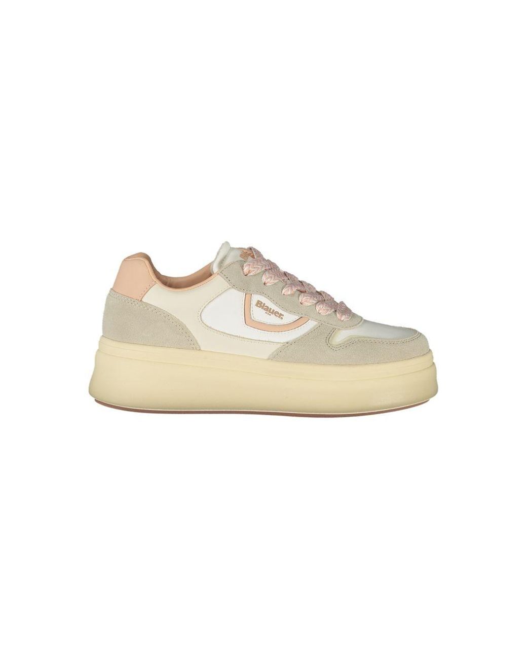 Blauer Natural Bianco Polyurethane Sneaker