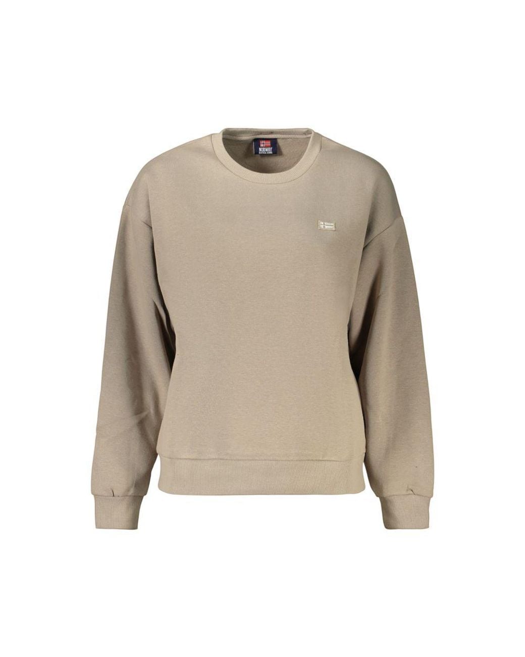 Norway 1963 Natural Beige Cotton 's Sweatshirt