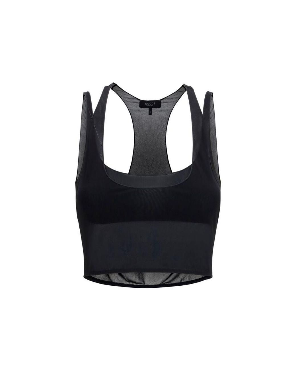 Gucci Black Viscose Blouse