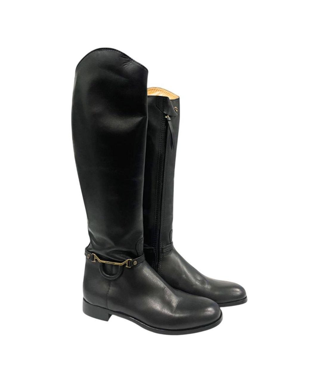 Borbonese Black Leather Boot