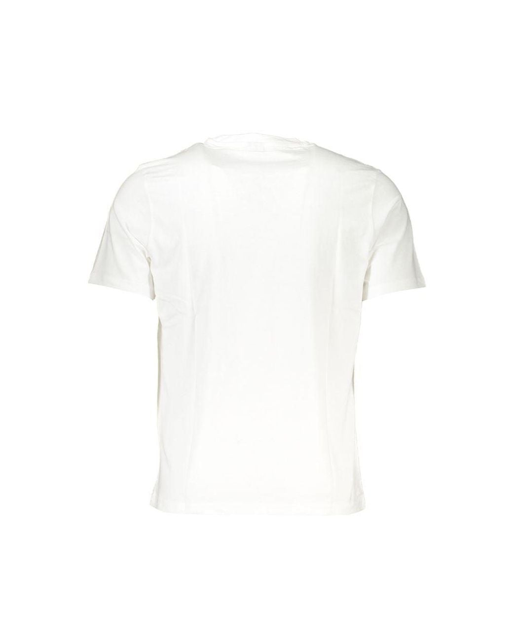 North Sails White Cotton T-Shirt for men