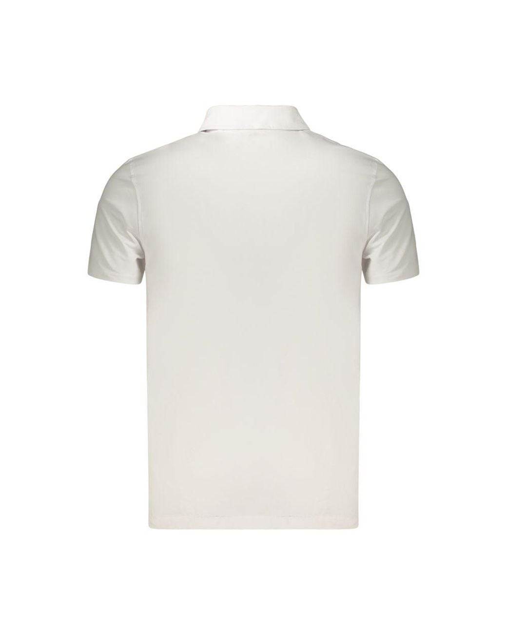 Guess White Bianco Cotton Men Polo for men