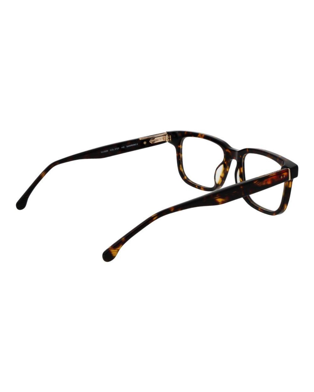 Lozza Black Brown Cellulose Acetate Glasses (frames) for men