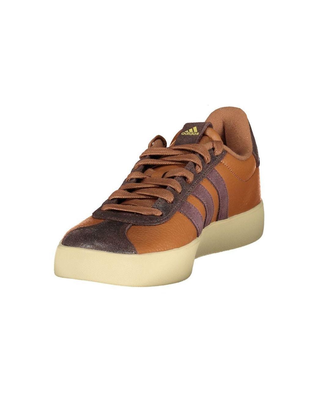 Adidas Brown Polyurethane Sneaker for men