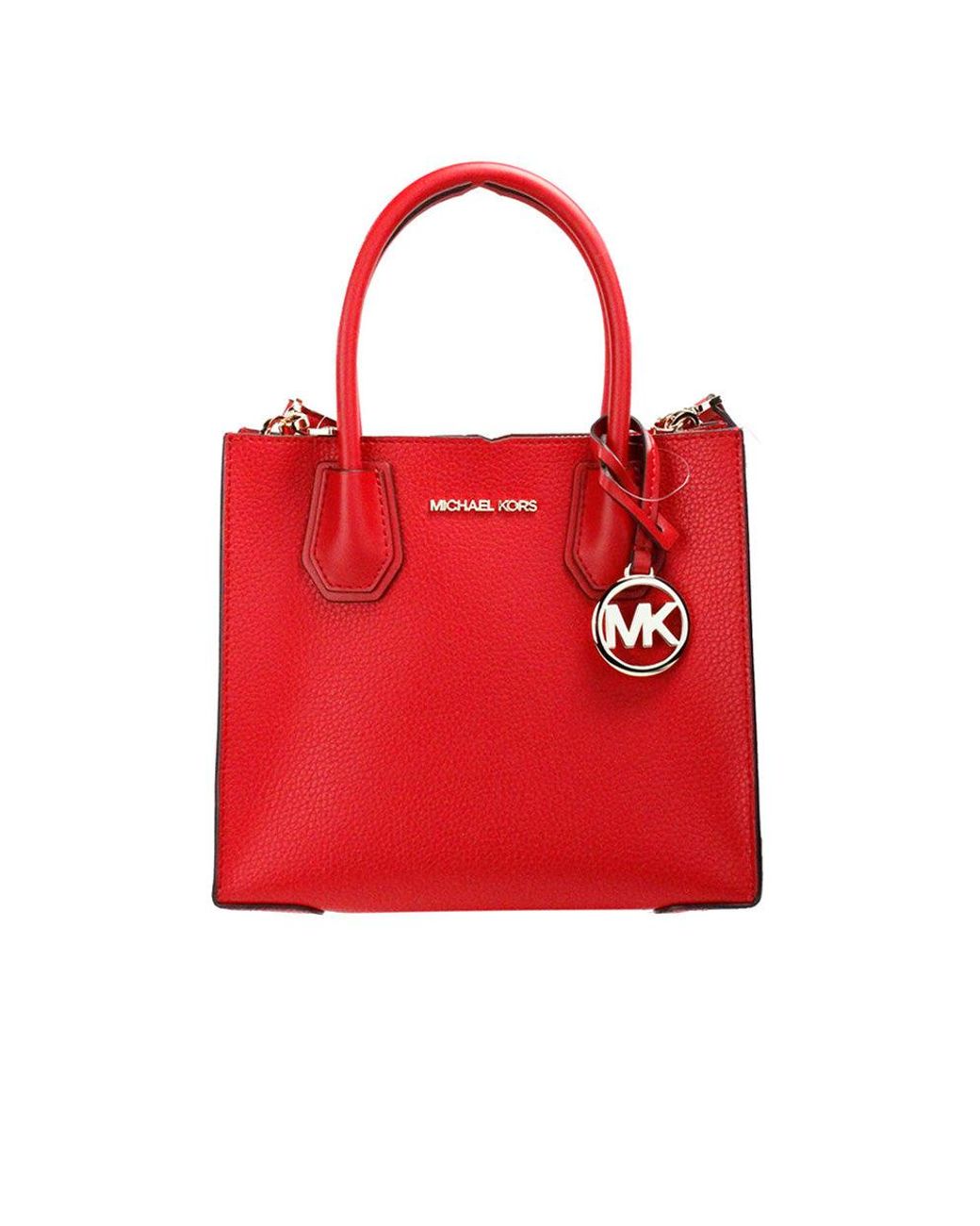 Michael kors mercer medium red sale