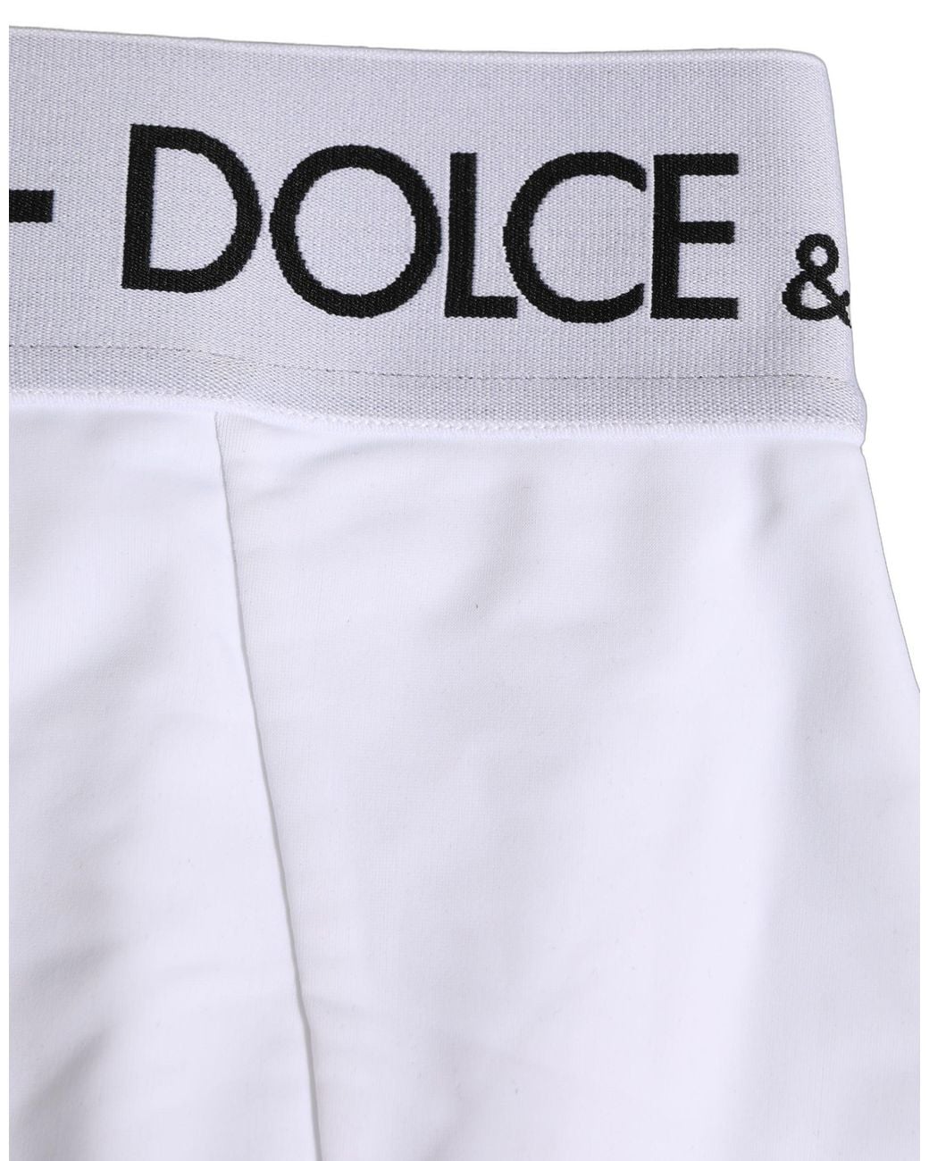 Dolce & Gabbana Blue White Logo Waistband Coulotte Panty Underwear