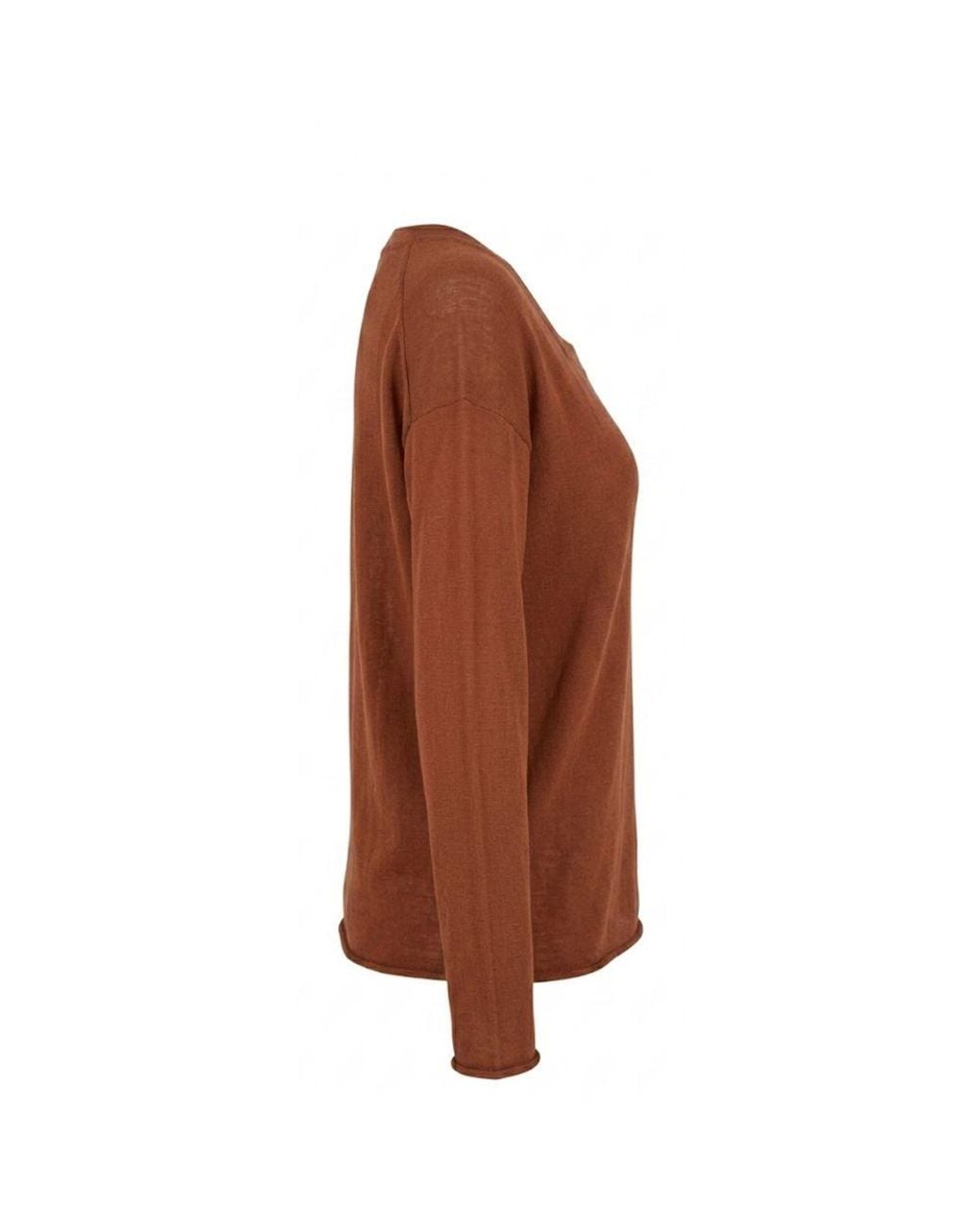 Malo Brown Cotton 's Sweater