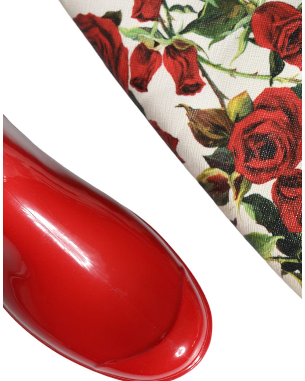 Dolce & Gabbana Red Wellies