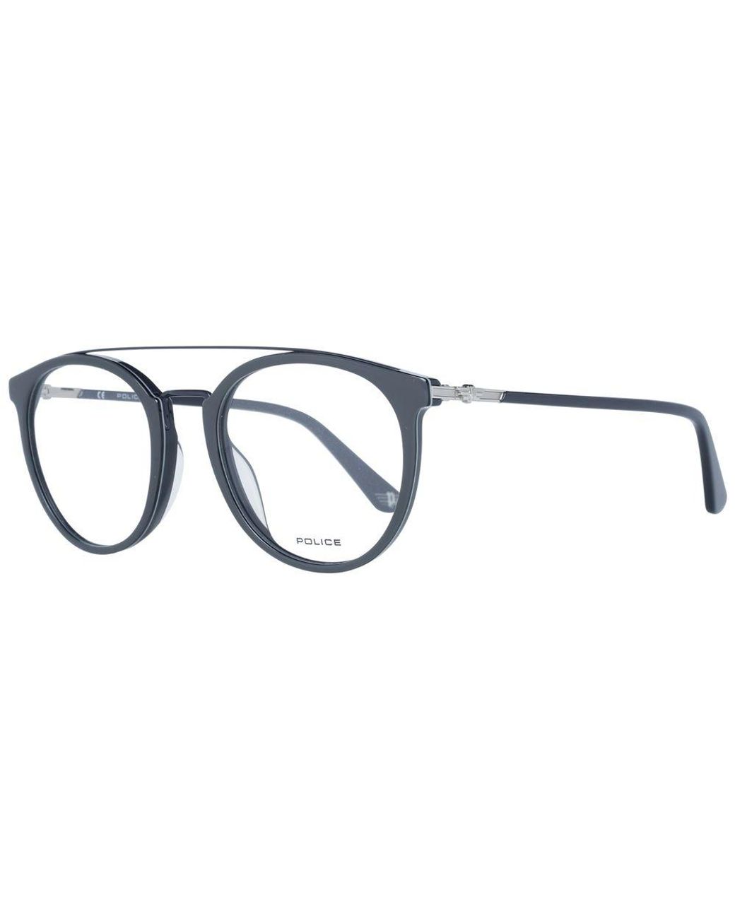 Police Blue Metal & Plastic Glasses (Frames) for men