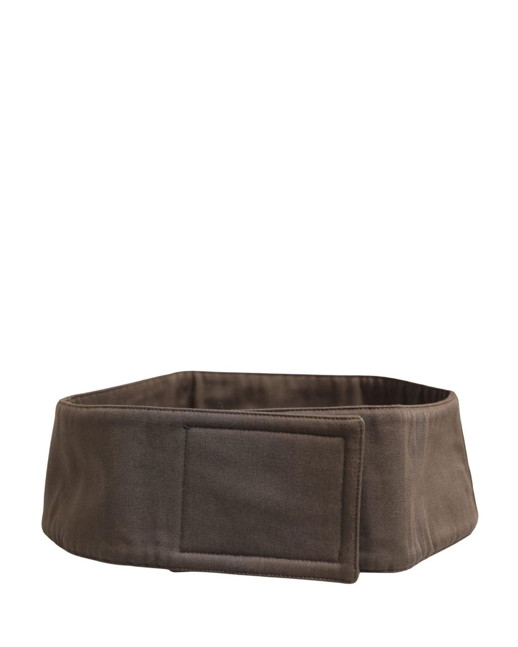 Dolce & Gabbana Brown Viscose Wide Belt Waist Cummerband Nylon Elastane for men