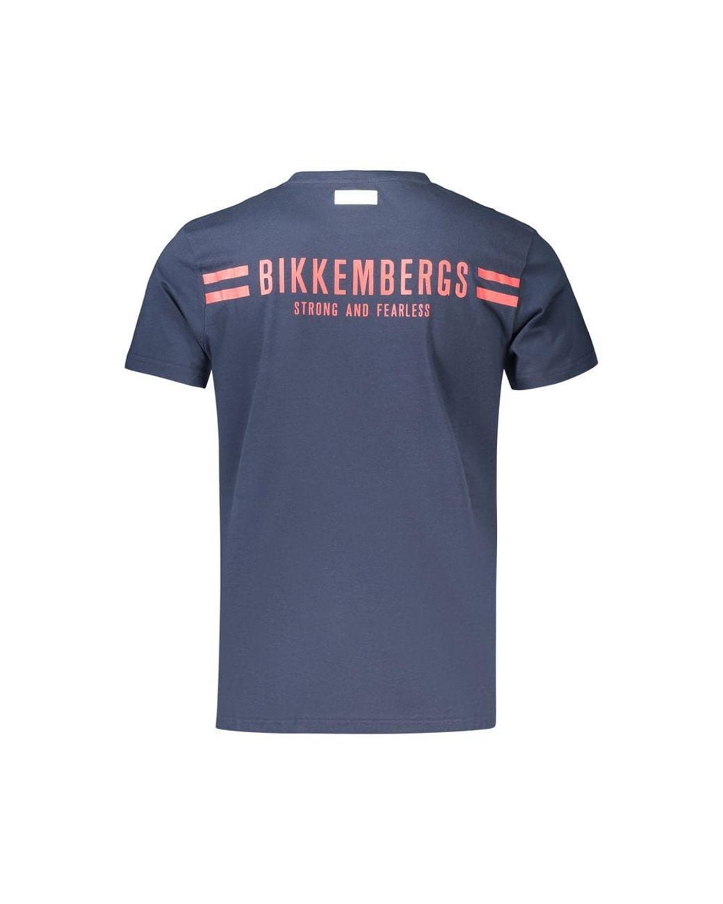 Bikkembergs Blue Cotton Men's T for men