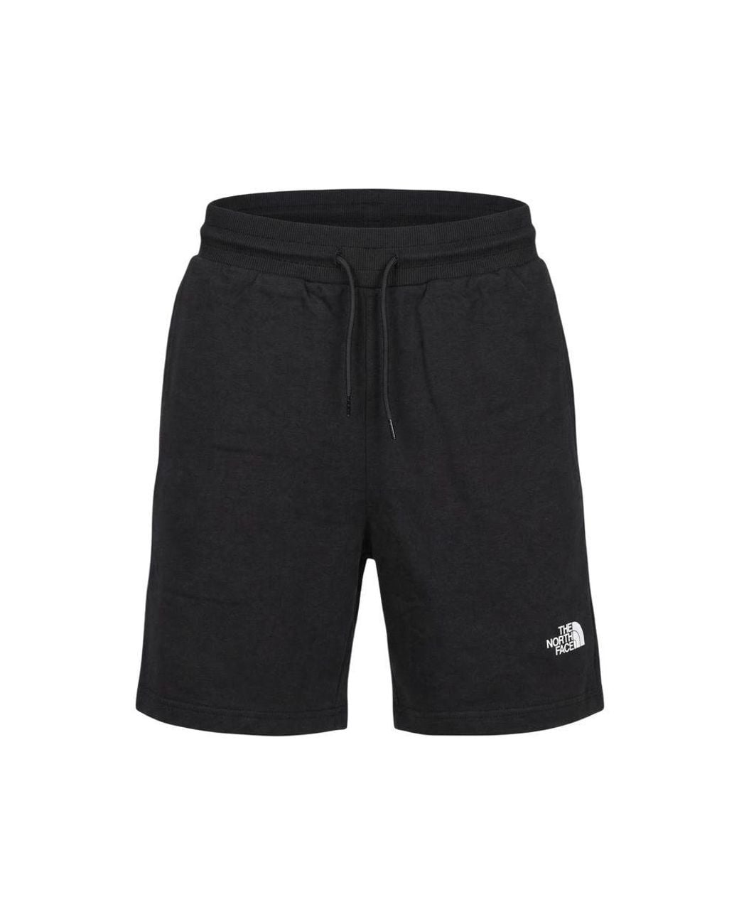 The North Face Black Cotton Bermuda Shorts for men