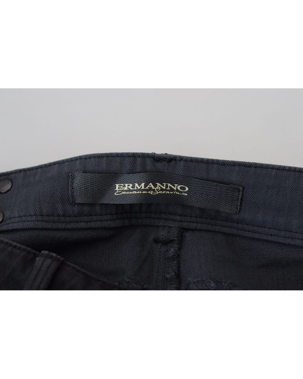 Ermanno Scervino Black Chic Low Waist Skinny Jeans