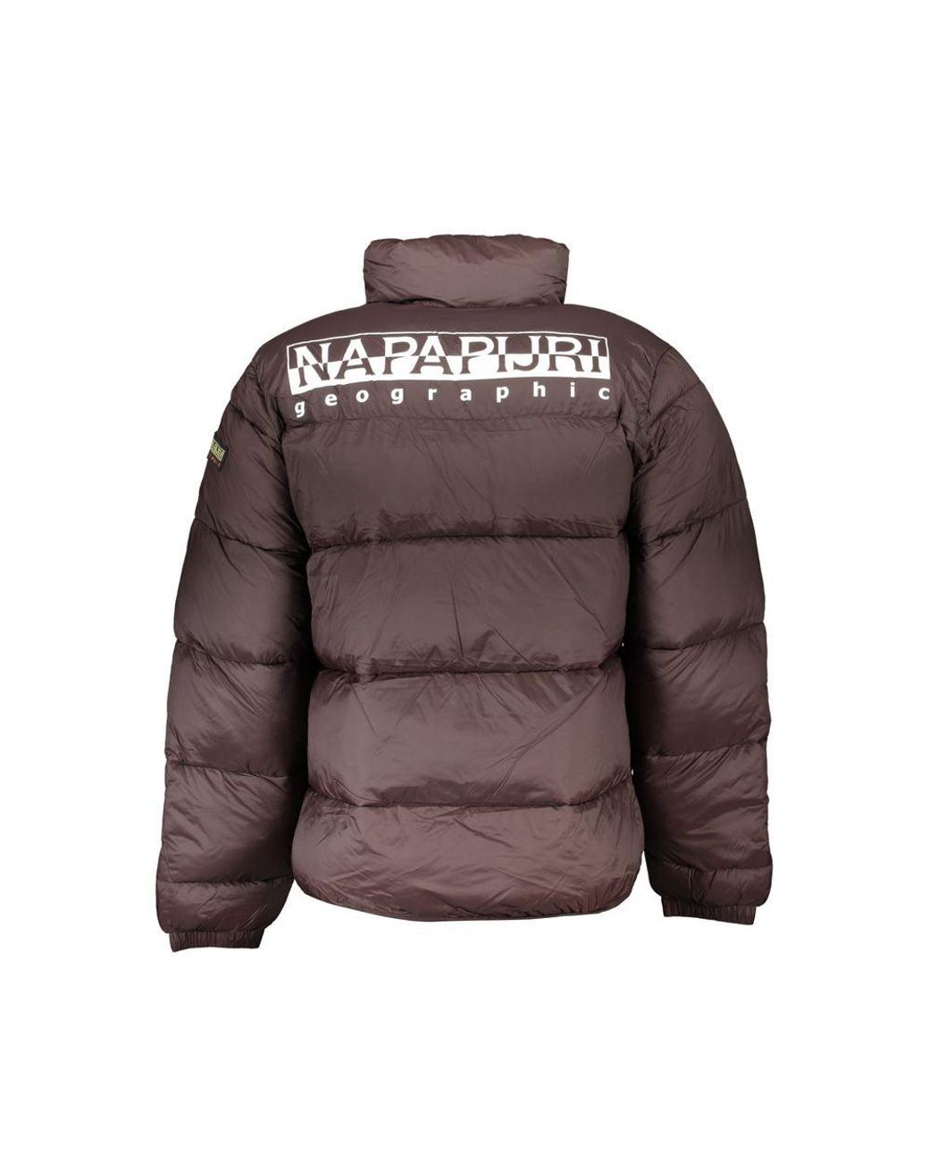 Napapijri Brown Polyamide Jacket for men