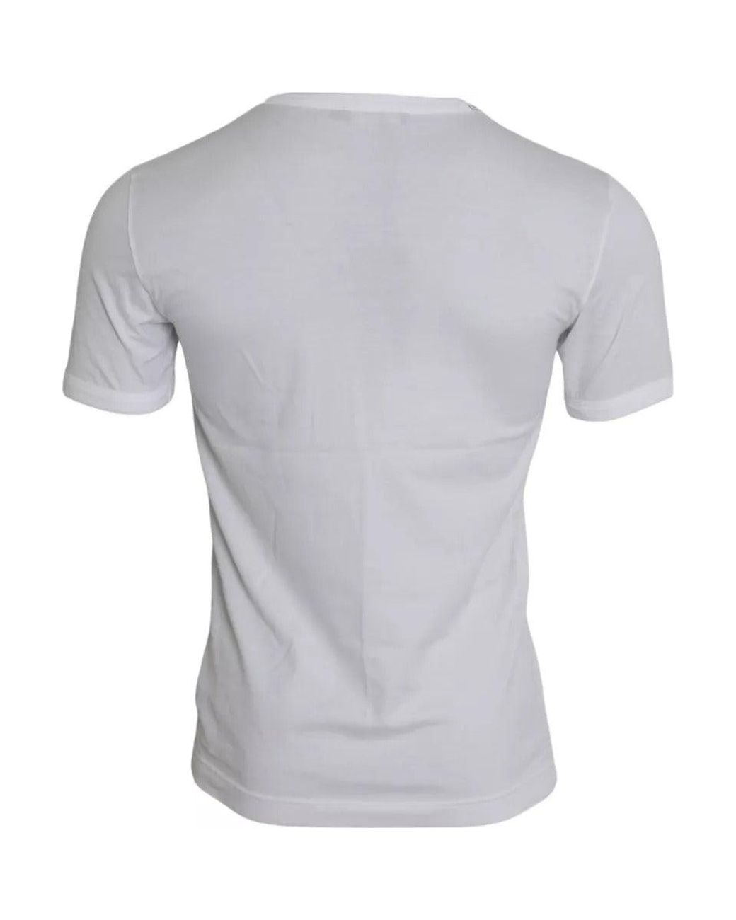 Dolce & Gabbana Gray Love Appliqu Tshirt Tsh86383 for men