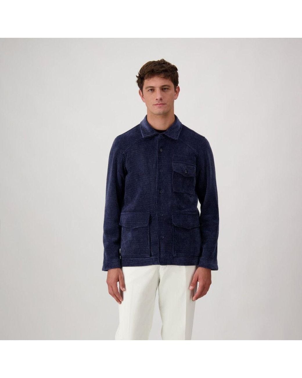 AUTORE Blue Polyester Full for men