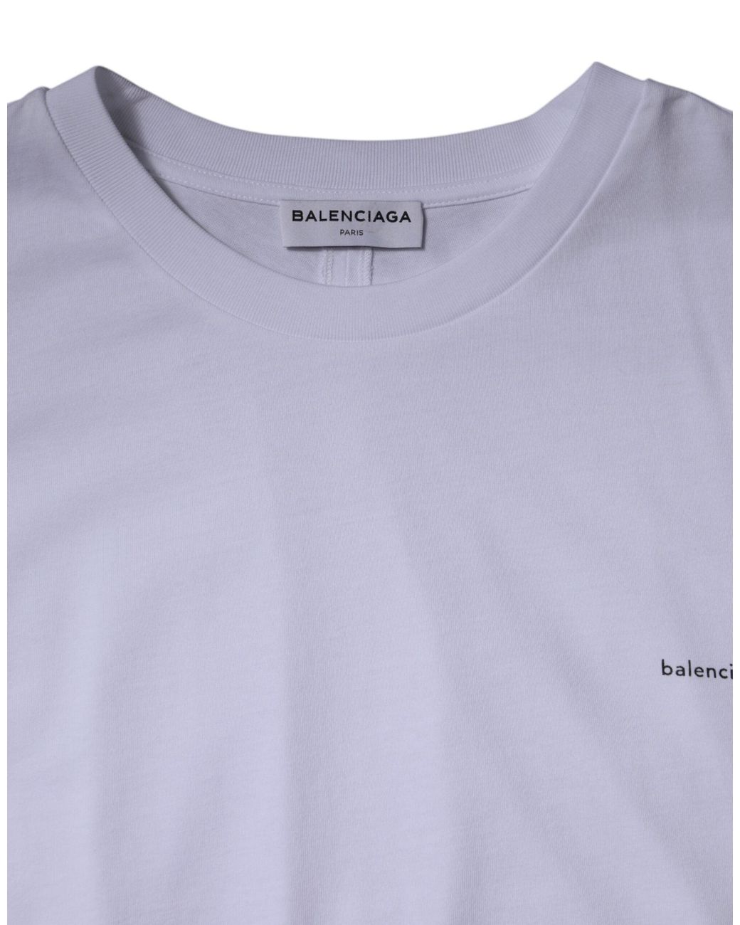 Balenciaga Blue Tshirt for men