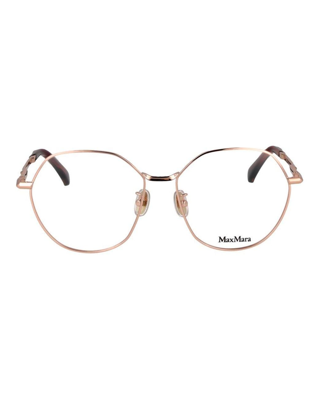 Max Mara Metallic Metal Glasses (Frames)