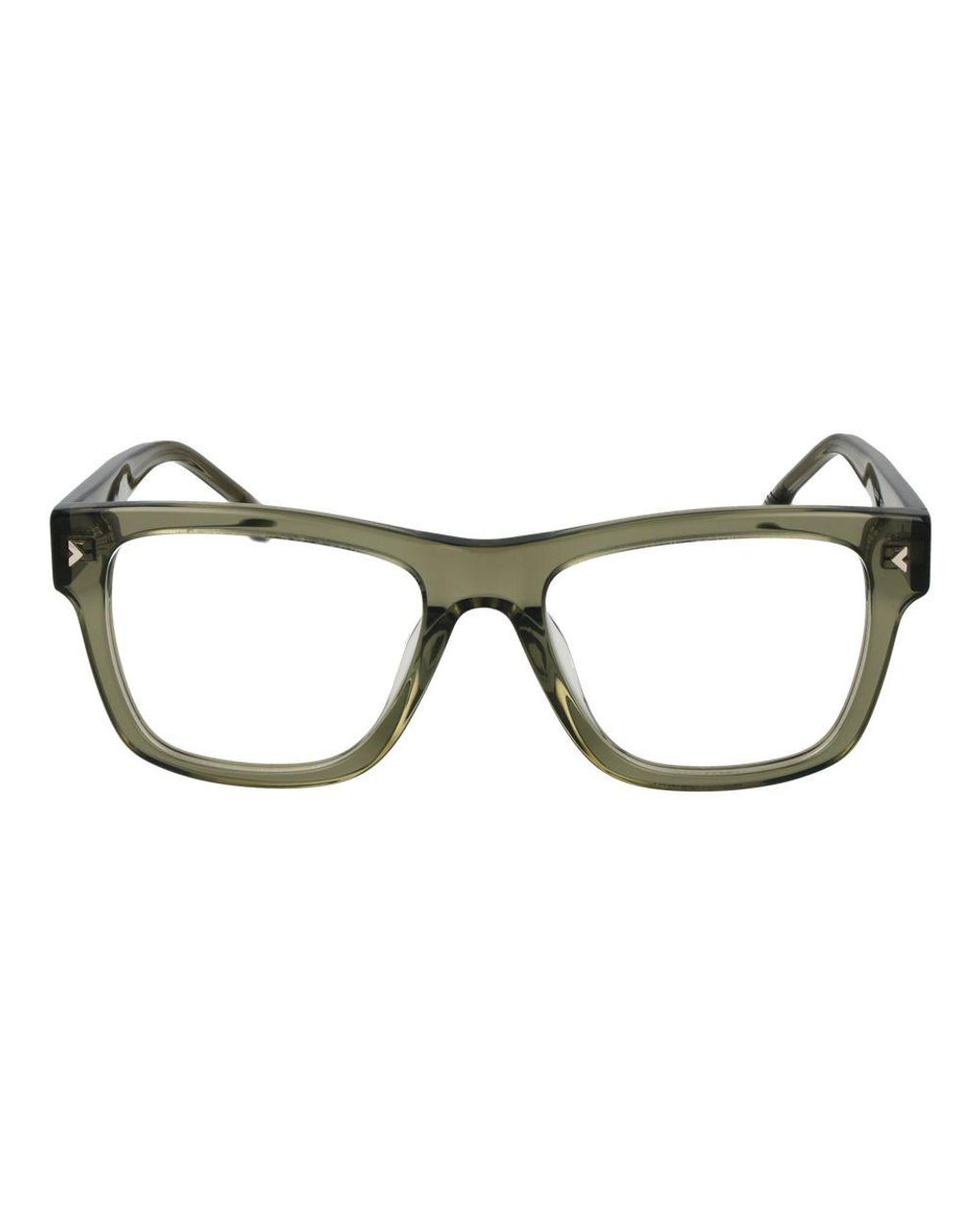 Lozza Green Cellulose Acetate Glasses (Frames) for men