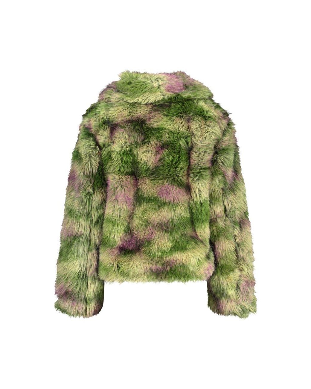 Desigual Green Verde Polyester 's Jacket