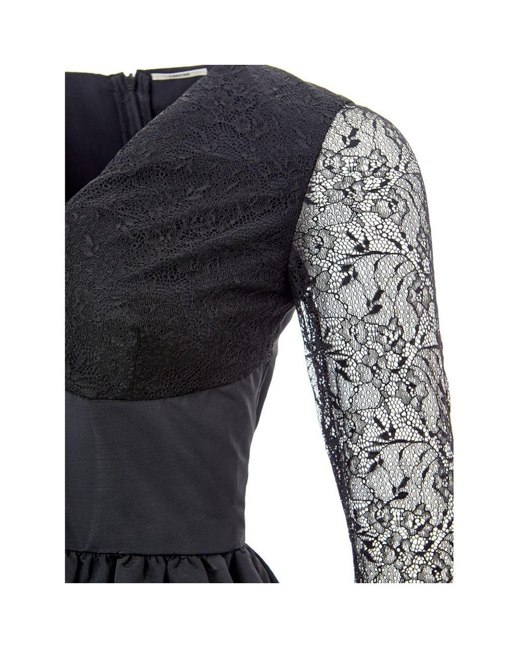 Lardini Black Polyester Cocktail Dress