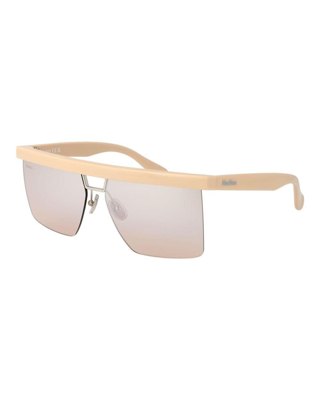 Max Mara Natural Plastic Sunglasses