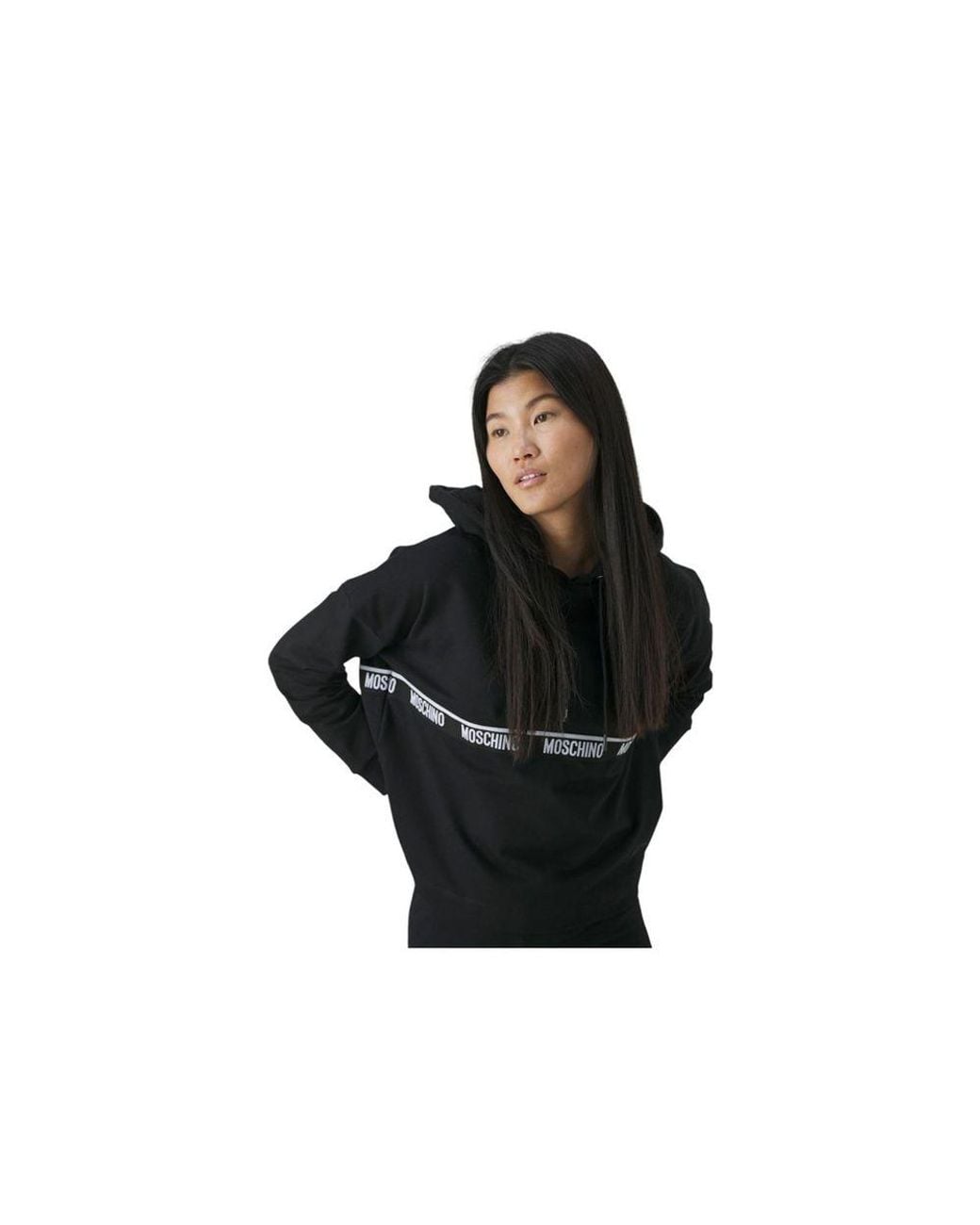 Moschino Black Cotton Sweatshirt