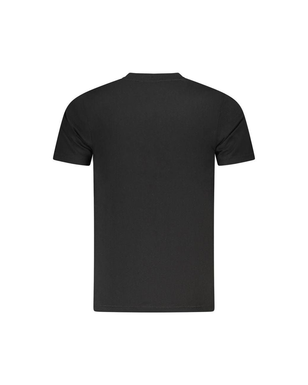 Roberto Cavalli Black Cheetah Print Graphic Tee for men