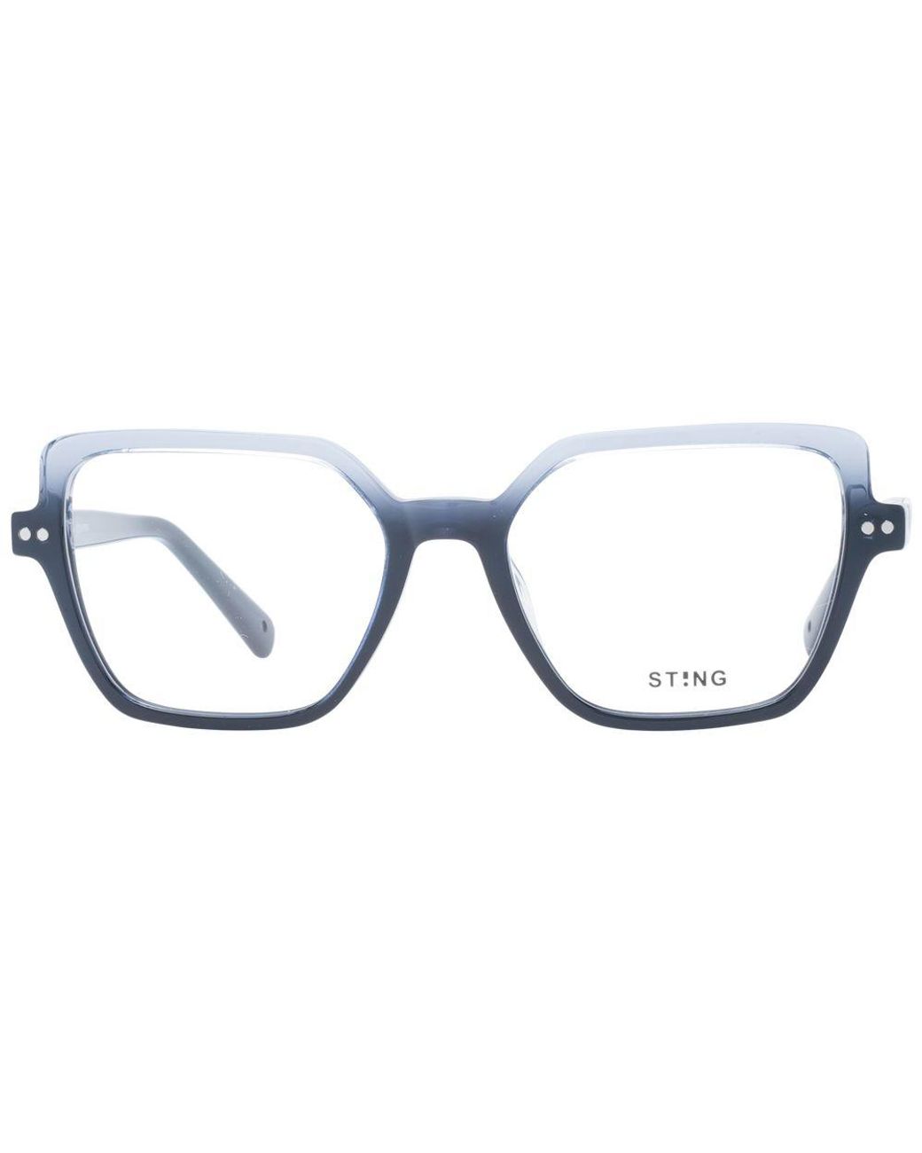 Sting Blue Acetate & Plastic Glasses (frames) for men