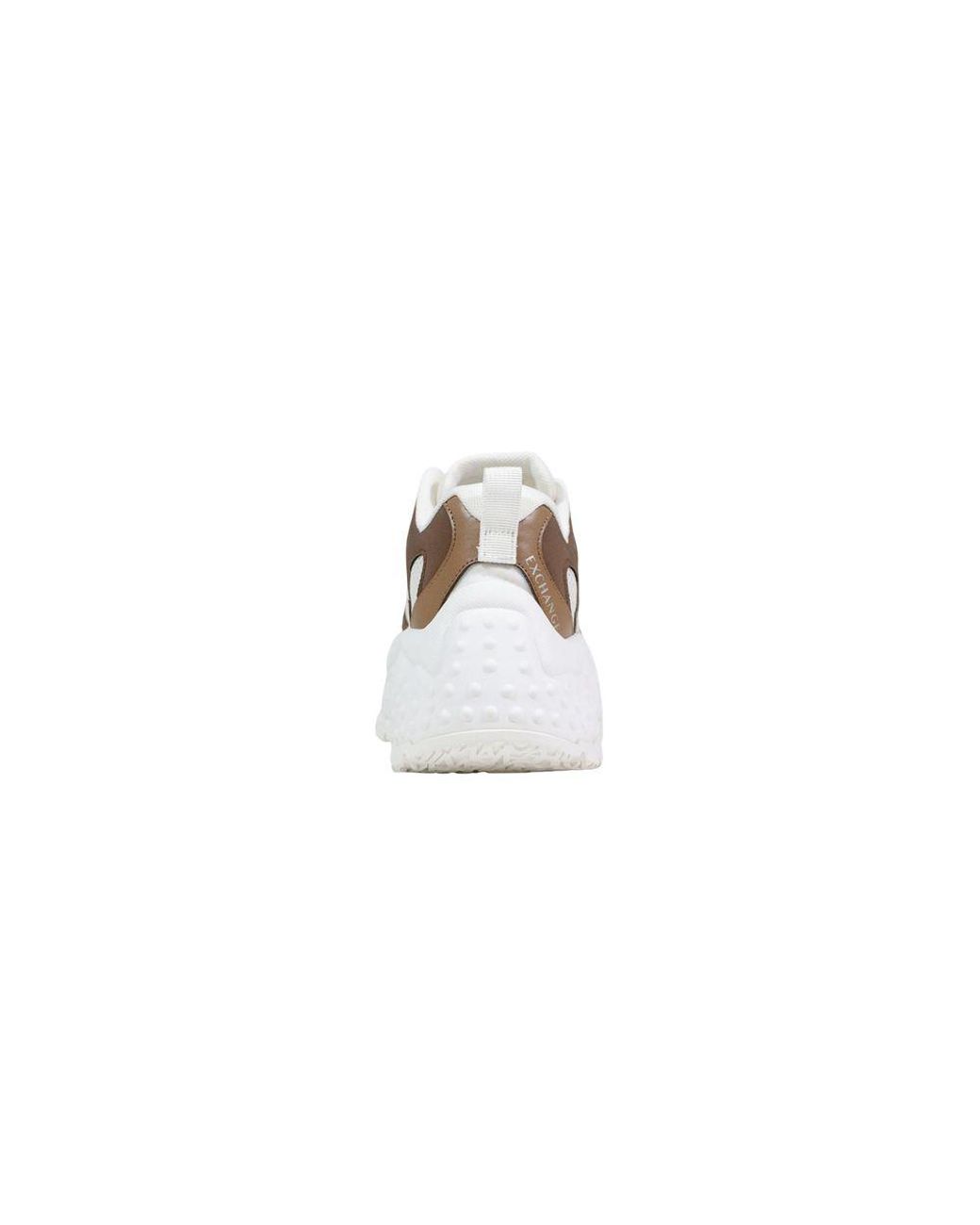 ARMANI EXCHANGE Metallic Bicolor Polyester Chunky Sneakers