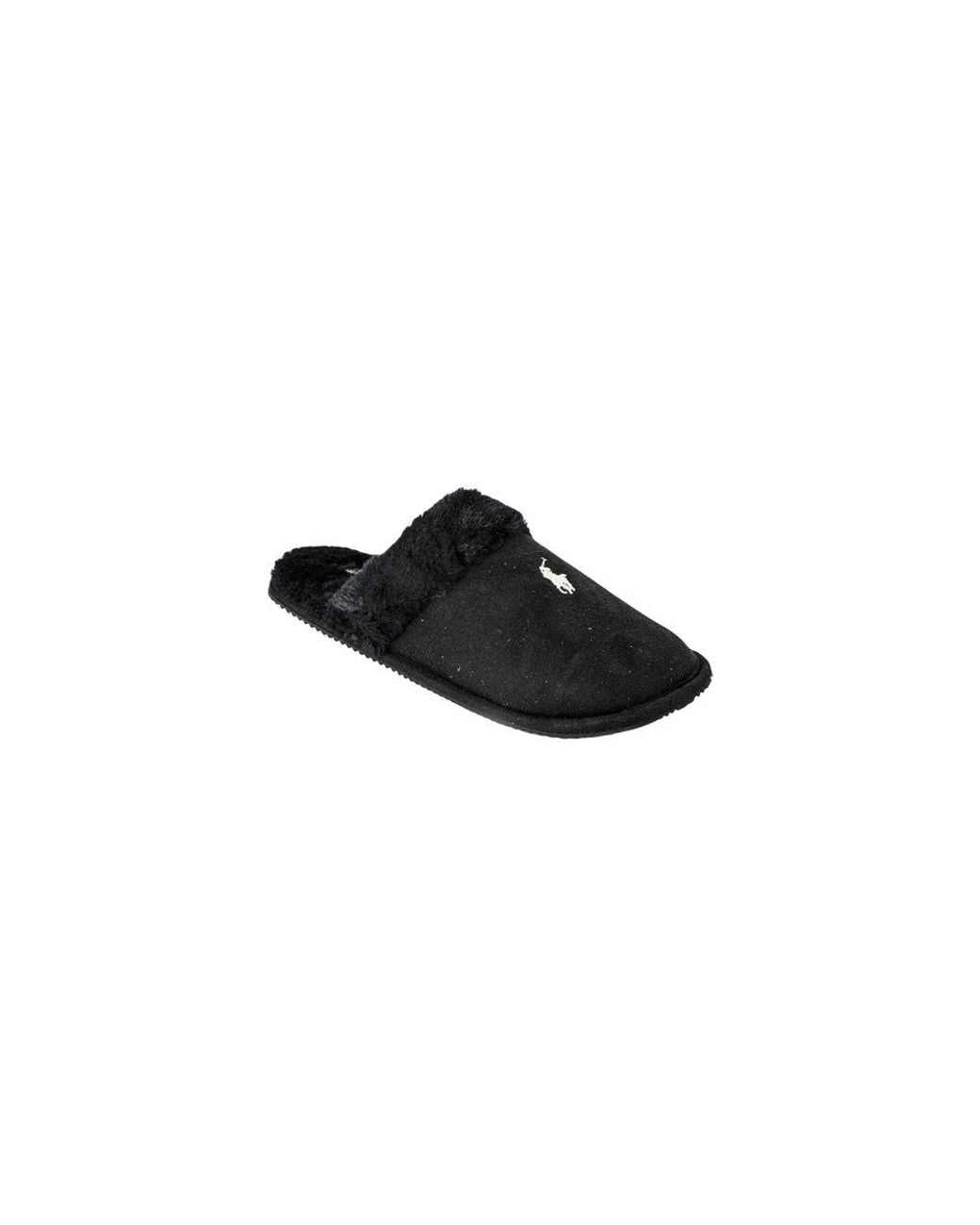 Ralph Lauren Black Polyester Slippers