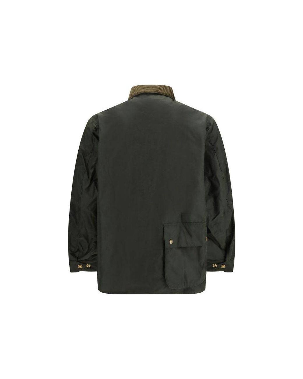 Barbour Green Bicolor Cotton Full for men