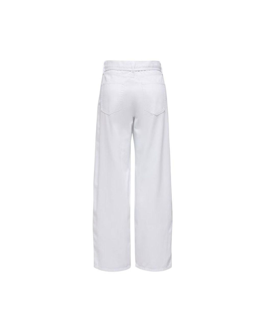 ONLY Black White Cotton Mom Jeans