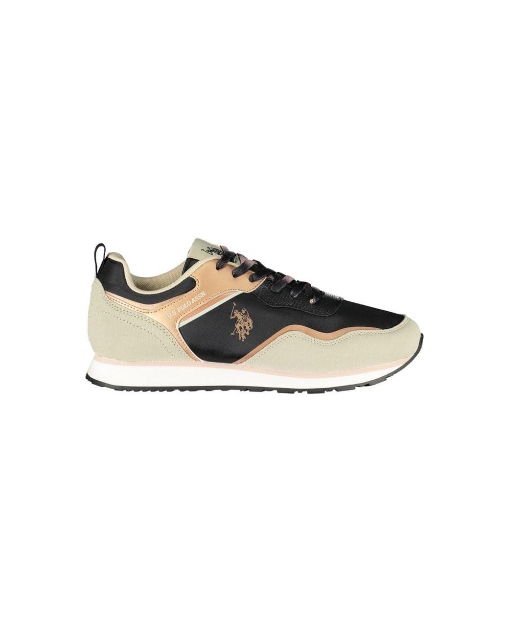 U.S. POLO ASSN. Black U. S. Polo Assn. Polyester Sneaker
