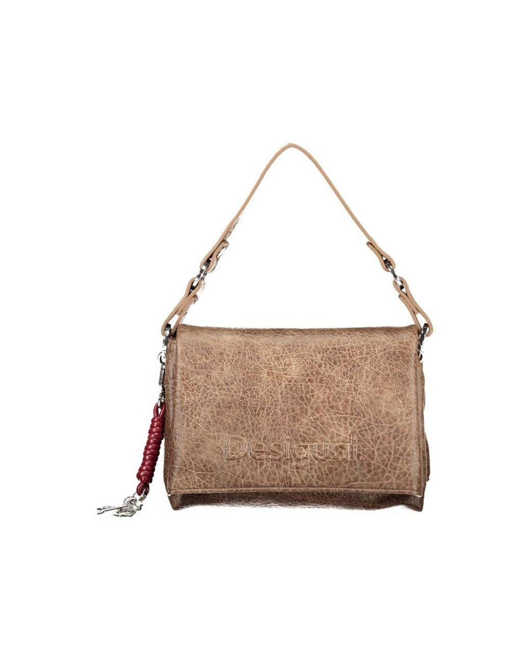 Desigual Brown Polyurethane 's Bag