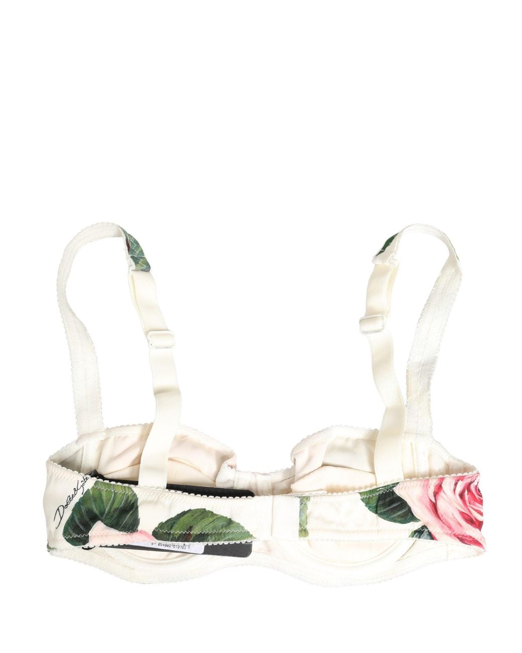 Dolce & Gabbana Pink Multicolor Floral Semi