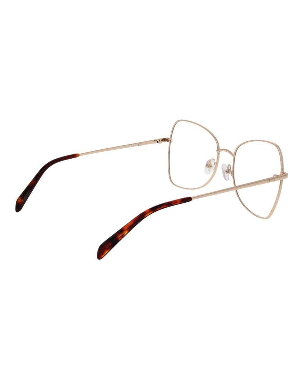 Emilio Pucci Metallic Glasses
