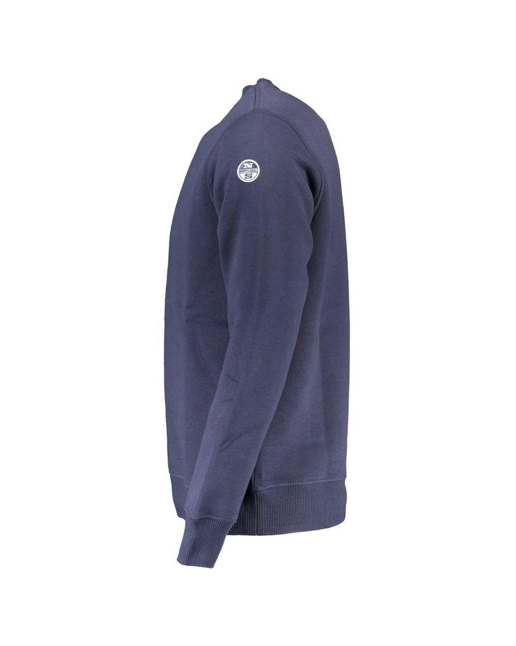 North Sails Blue Cotton Sweater for men