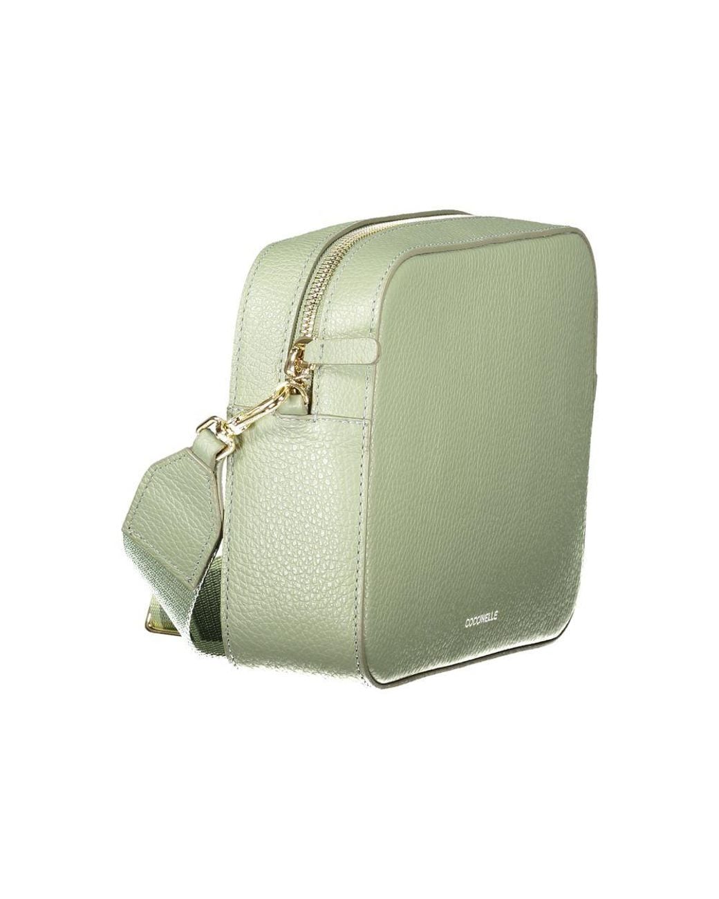 Coccinelle Green Leather Handbag