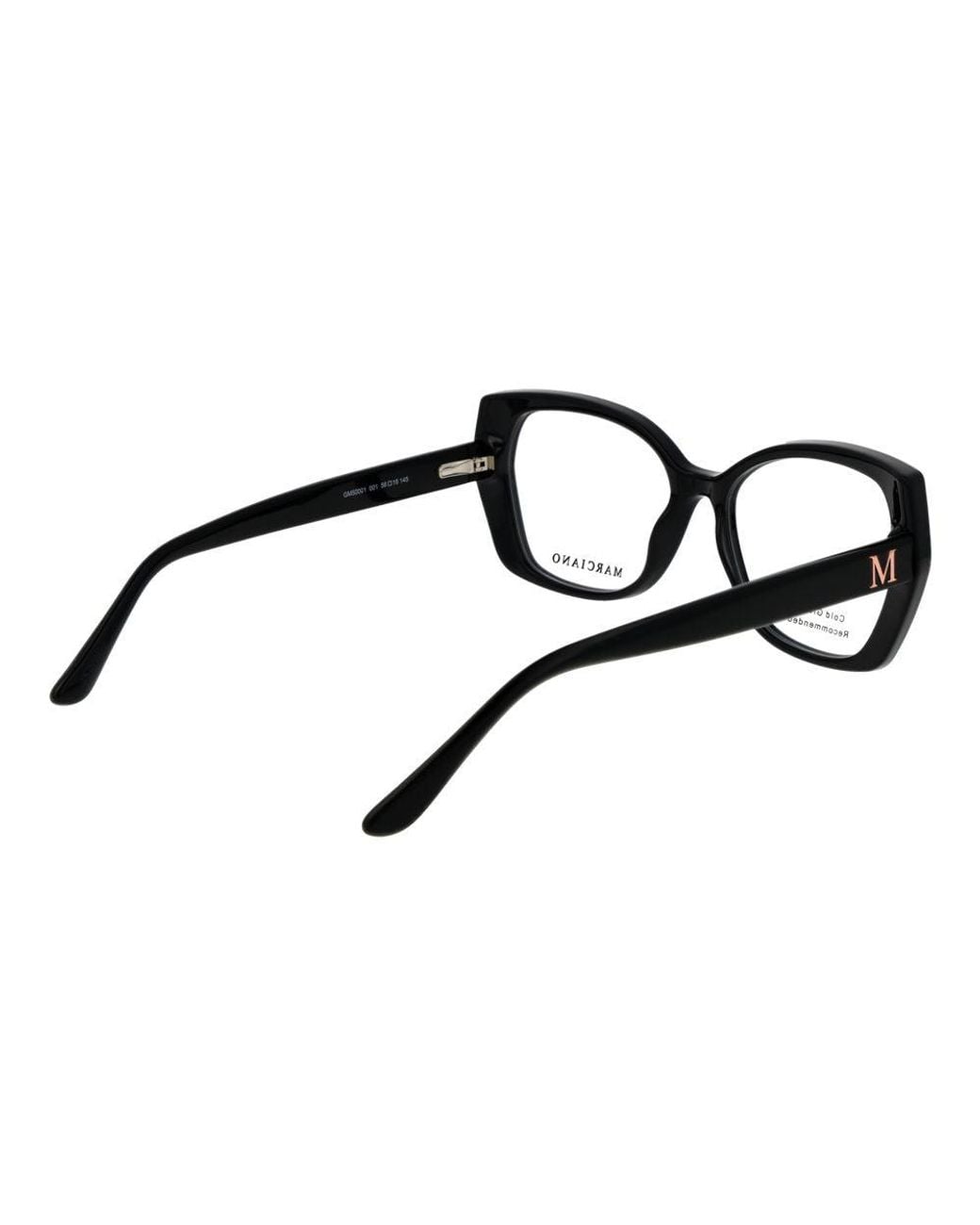 MARCIANO BY GUESS Black Plastic Glasses (frames)